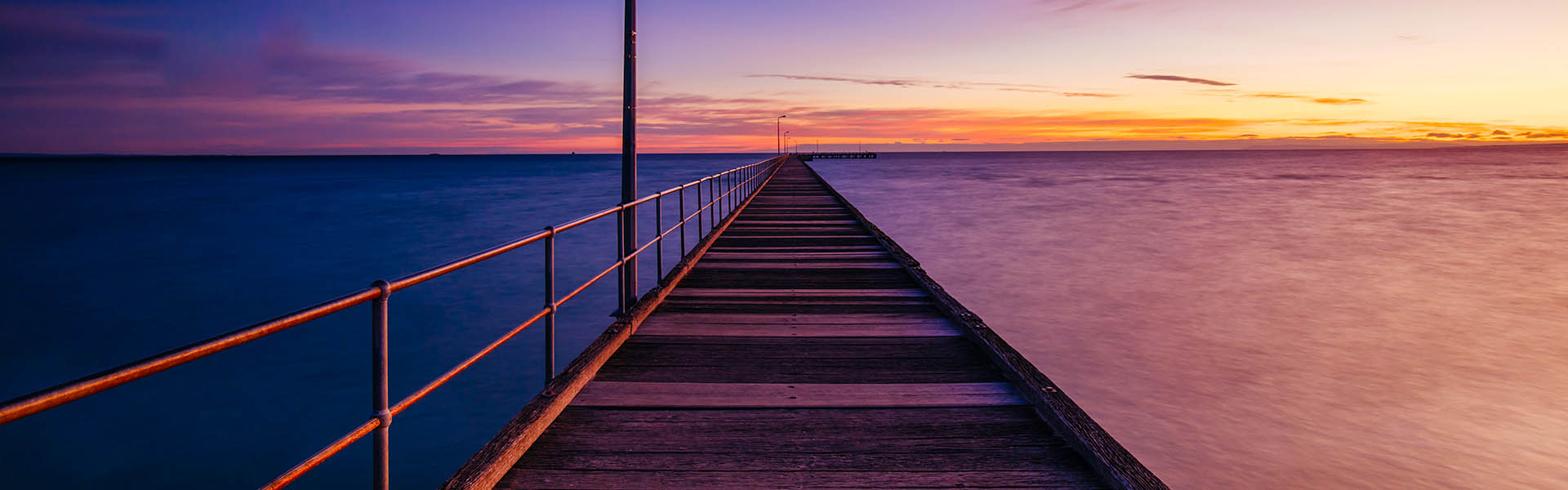 Rye Pier at sunrise